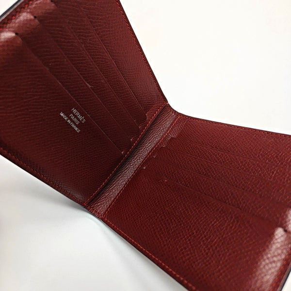 MC² Epsom Red Wallet