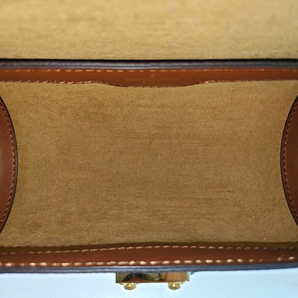 PAPILLON 19 Monogram Coated Canvas Brown