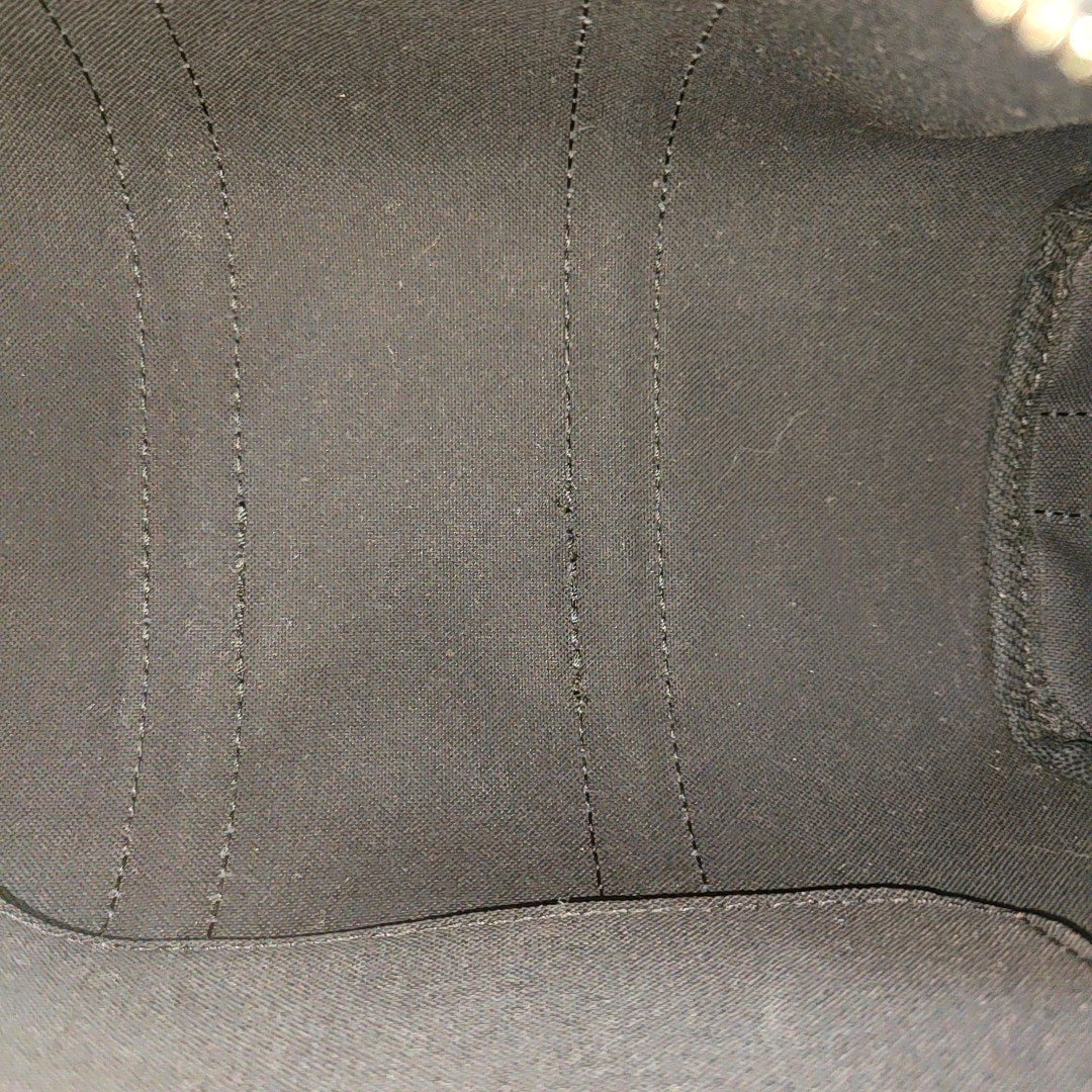 KEEPALL 25 Monogram Coated Canvas Black