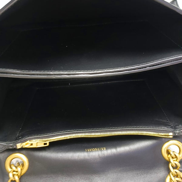 Crush Medium Calfskin Black
