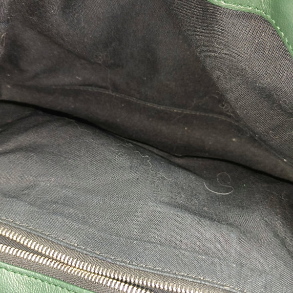 B. Quilted Calfskin Green