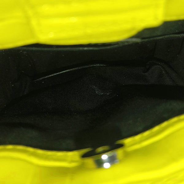 Shopping Bag Calfskin Yellow
