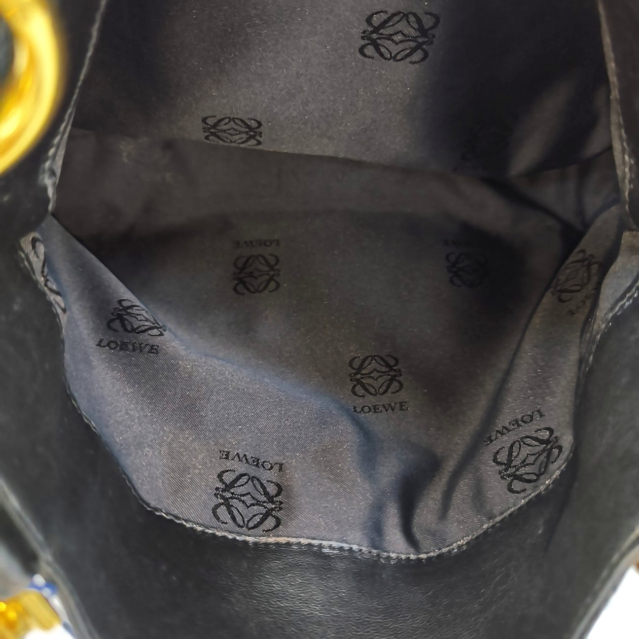 Lambskin Shoulder Bag Black