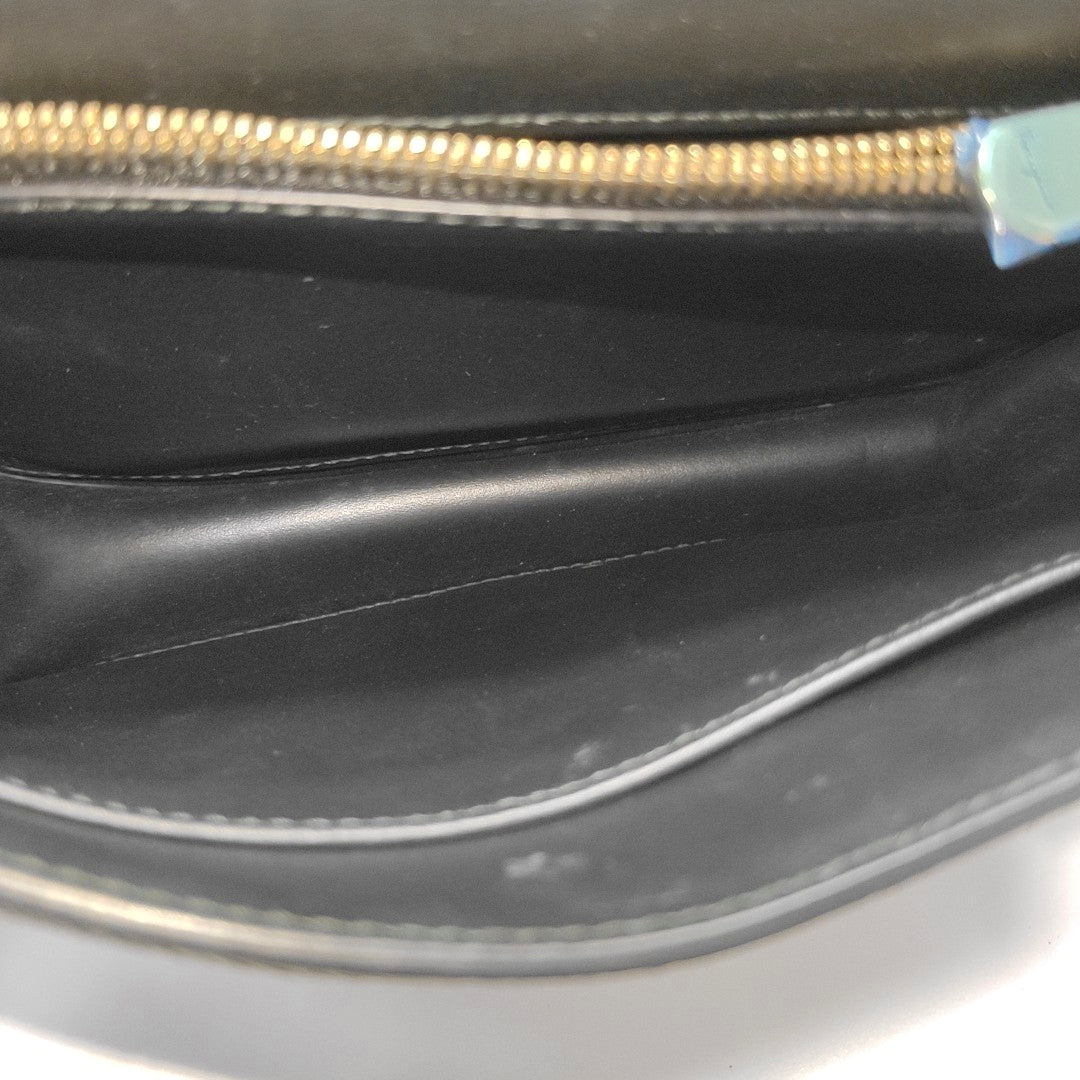 Gancini Calfskin Black