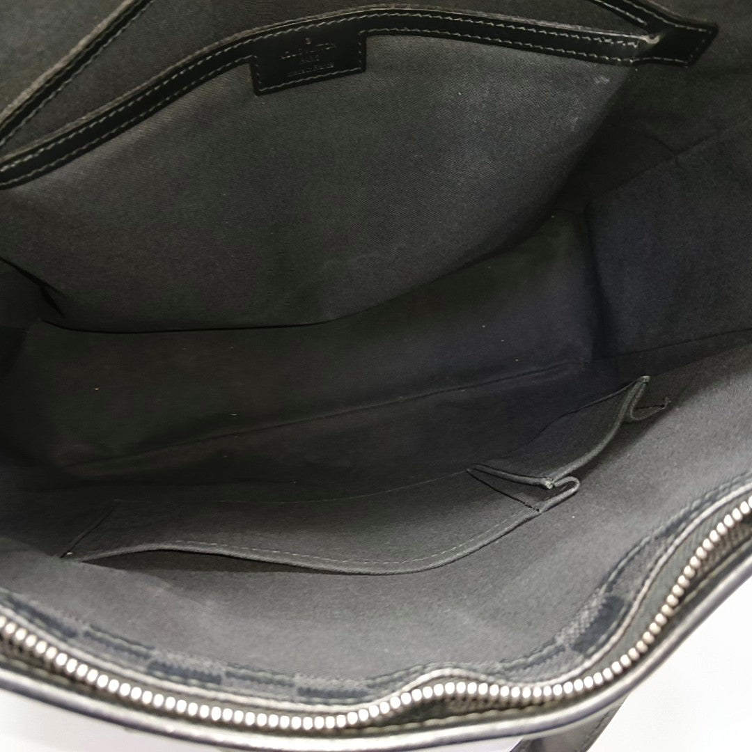TADAO MM Damier Graphite Coated Canvas Gray
