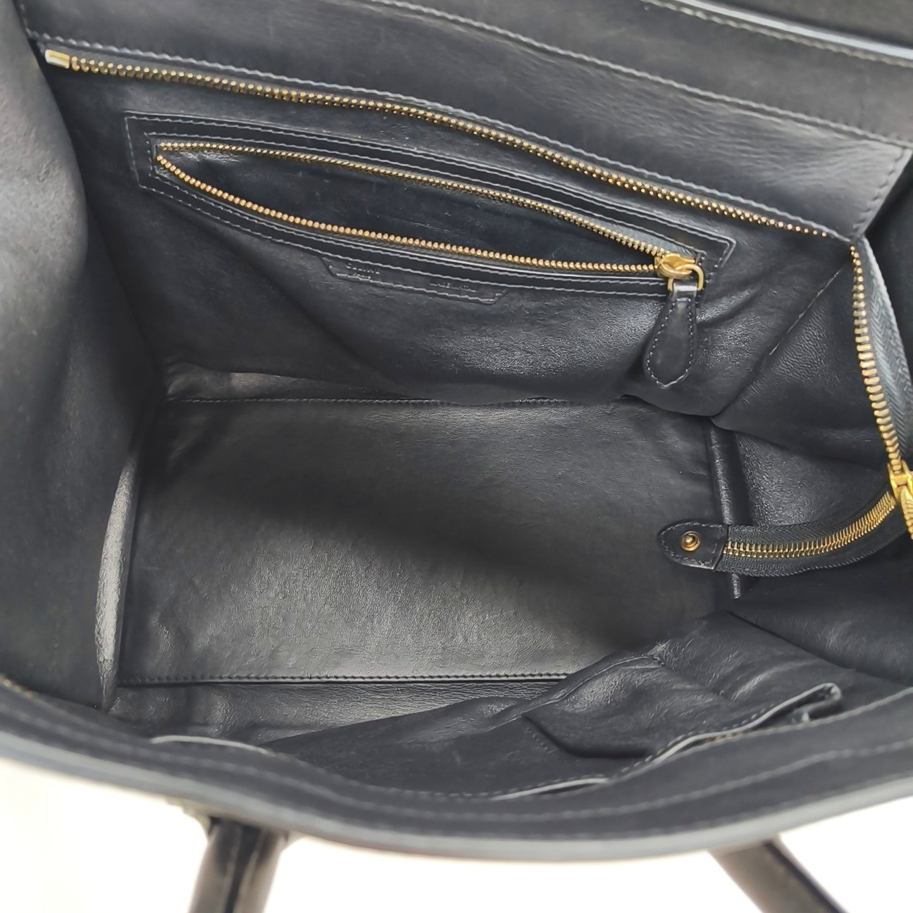 LUGGAGE Mini Calfskin White