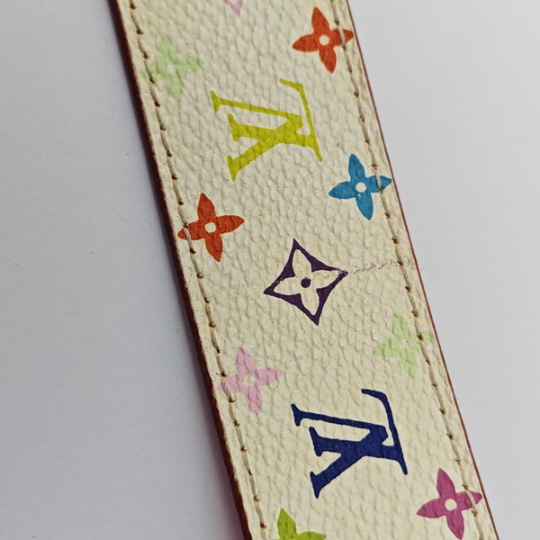 Coated Canvas Belt White