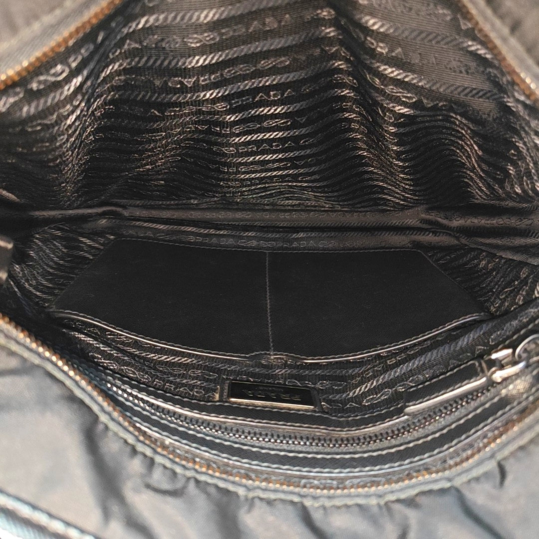 Nylon Crossbody Bag Nylon Black