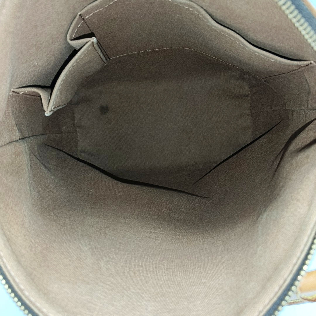 LOCKIT PM Monogram Coated Canvas Brown