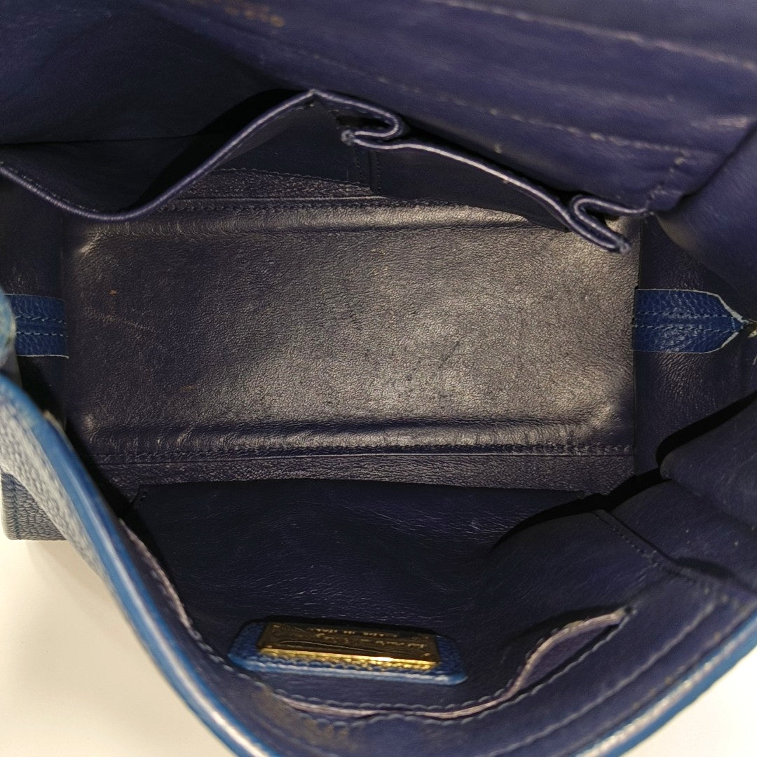 Sophia Small Calfskin Blue