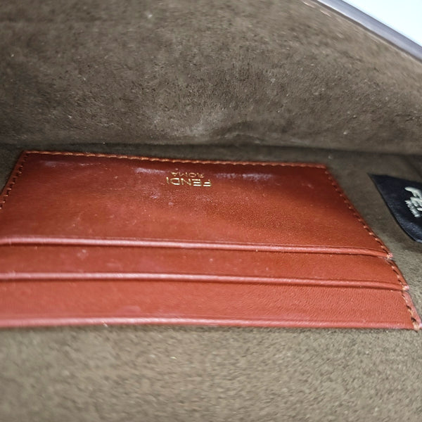 Baguette Mini Calfskin Red