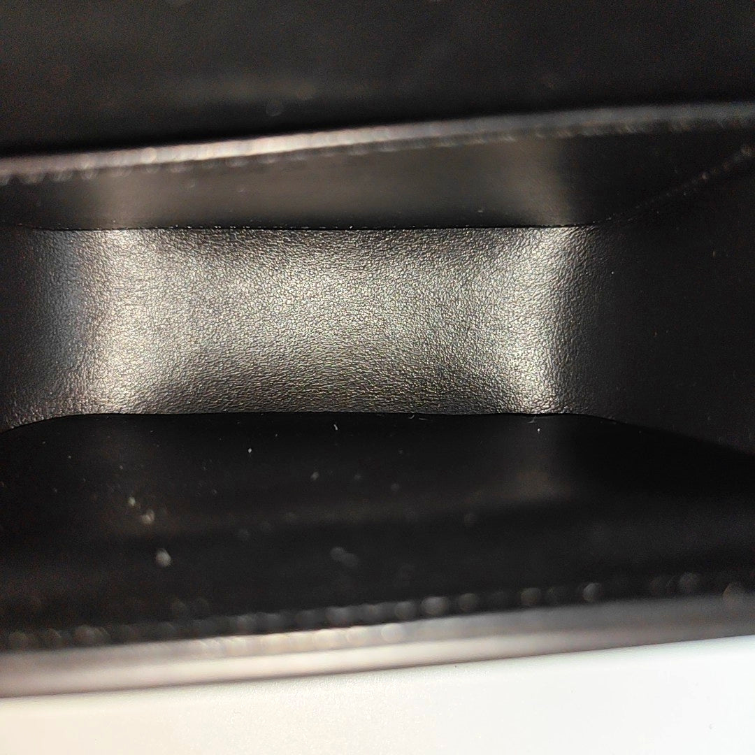 Authenticated pre-owned  TRIOMPHE Mini Calfskin Black - Shoulder Bag at Looply