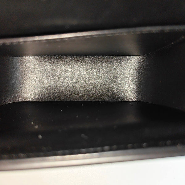 Authenticated pre-owned  TRIOMPHE Mini Calfskin Black - Shoulder Bag at Looply