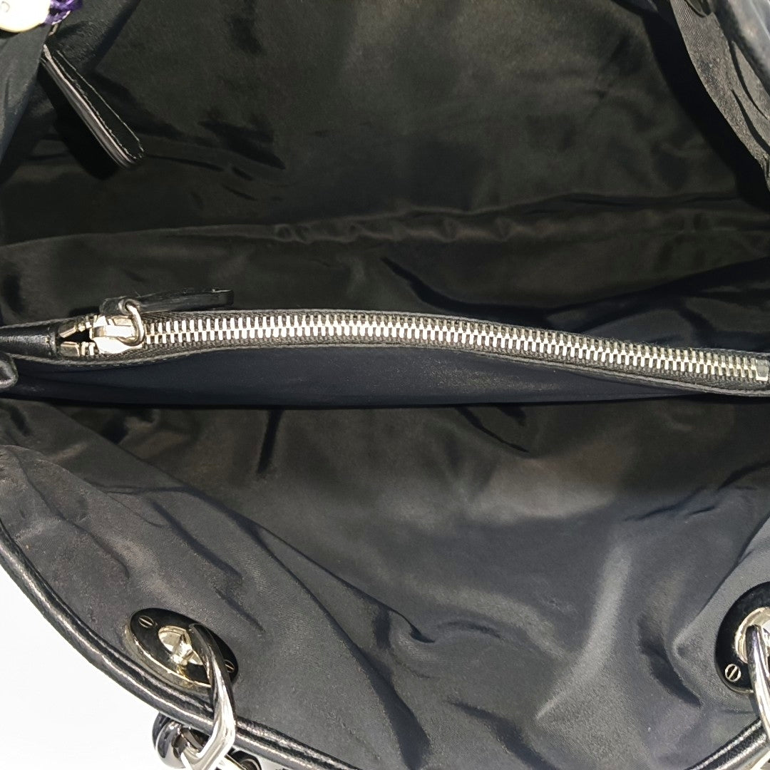 Charming Lock Cannage Nylon Black