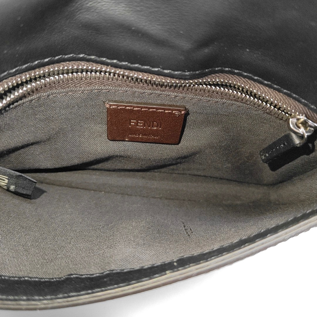 Baguette Mini Canvas Brown