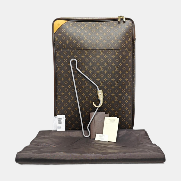 PEGASE 65 Monogram Coated Canvas Brown