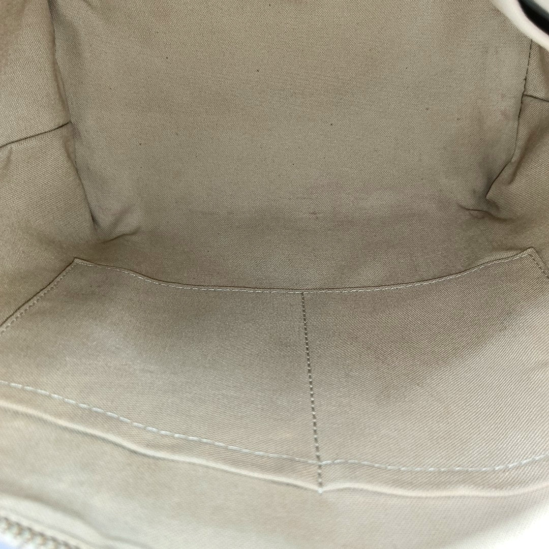 TOTALLY Damier Azur Coated Canvas White