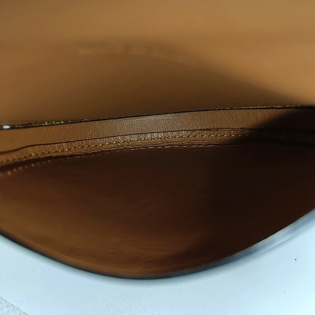 Heel Calfskin Brown