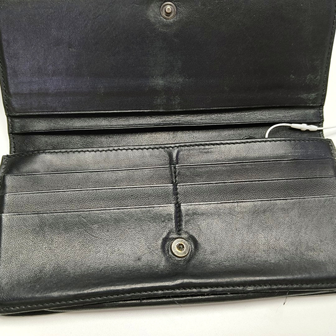 Calfskin Wallet Black