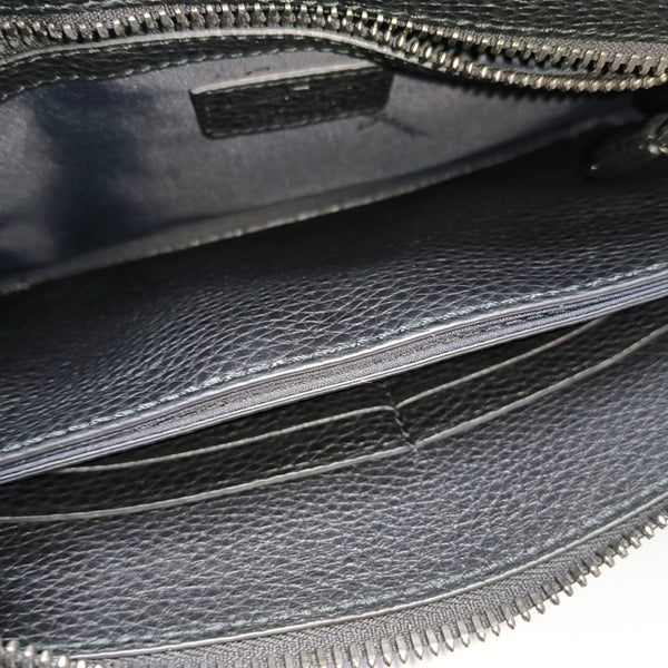 Calfskin Clutch Black