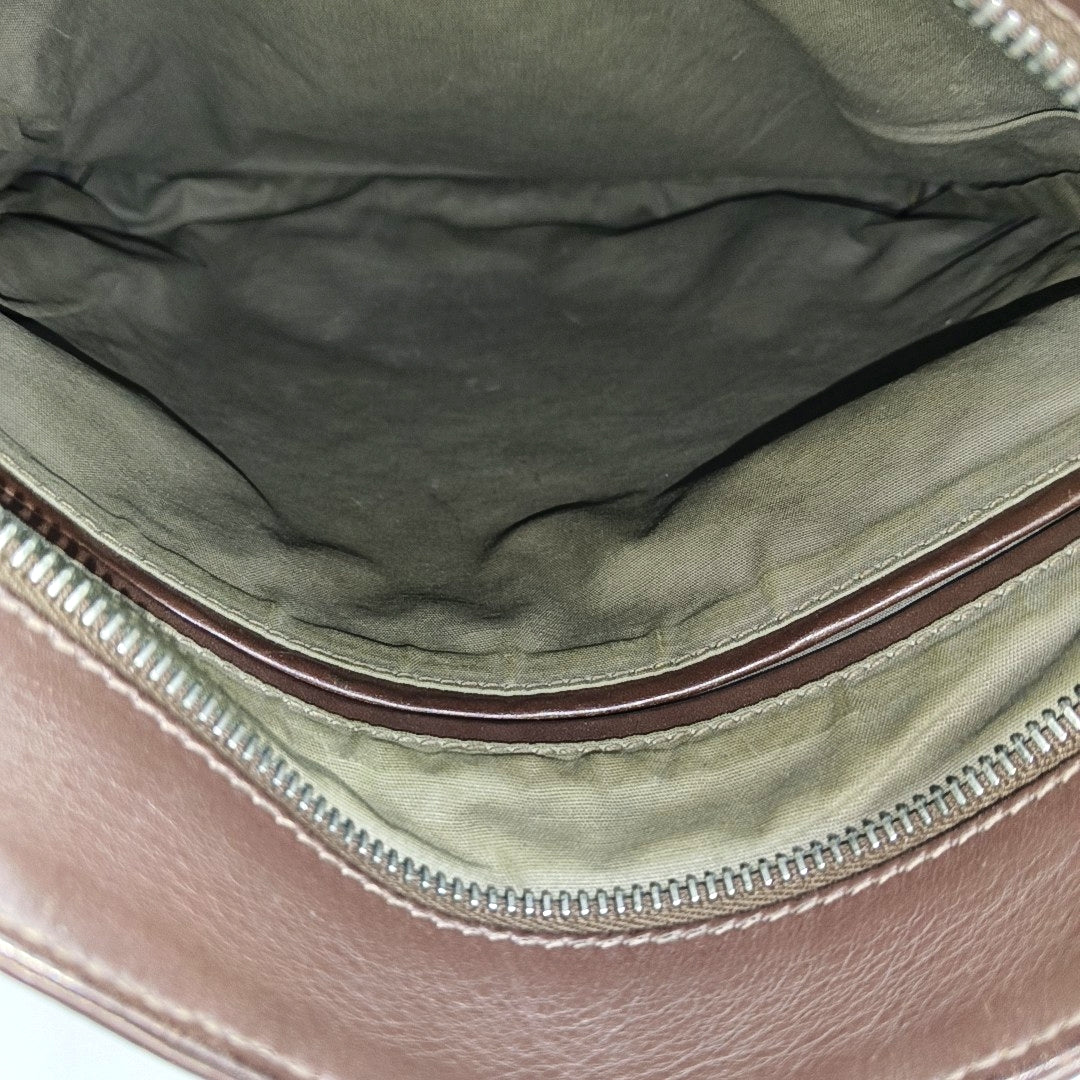 Messenger Calfskin Brown