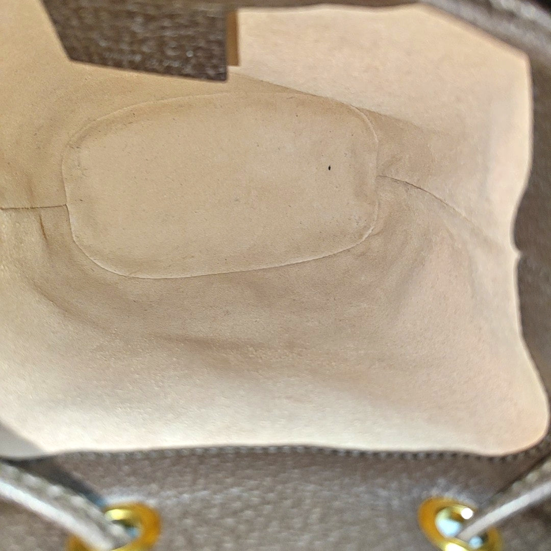 Ophidia Mini Monogram Coated Canvas Beige