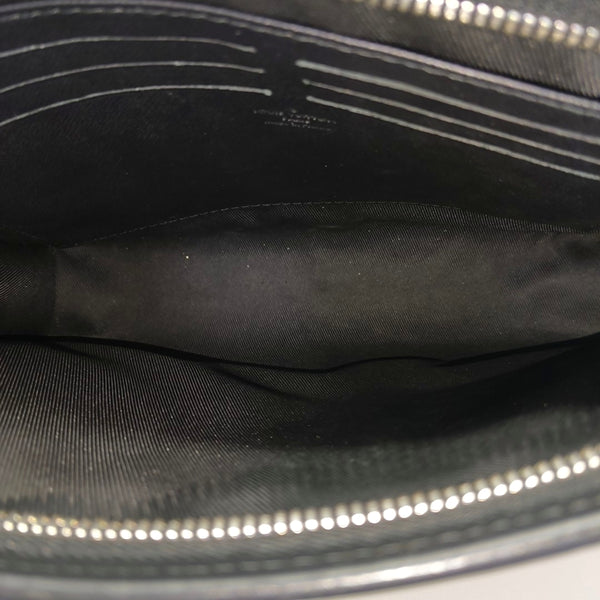Pochette Voyag MM Damier Graphite Coated Canvas Gray