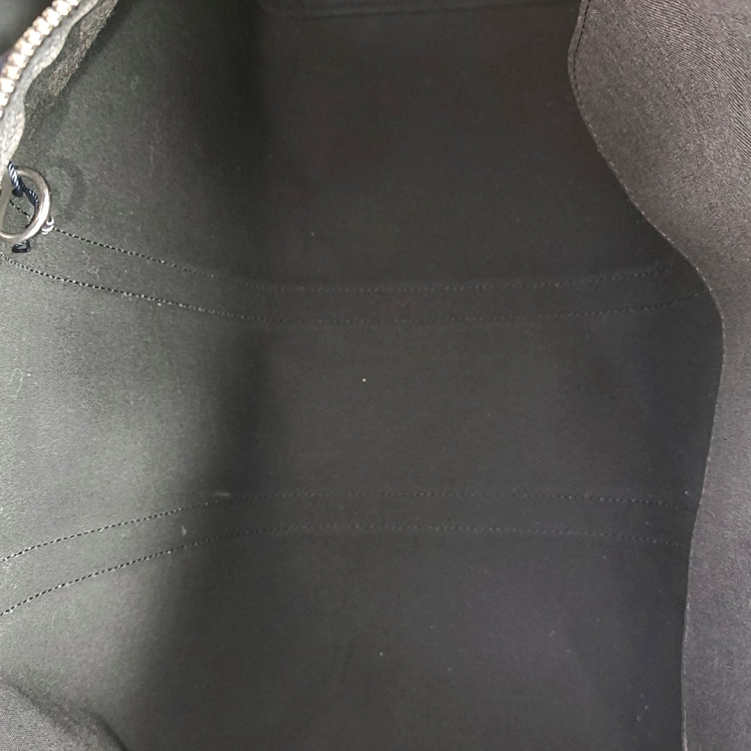 KEEPALL 45 Monogram Coated Canvas Black