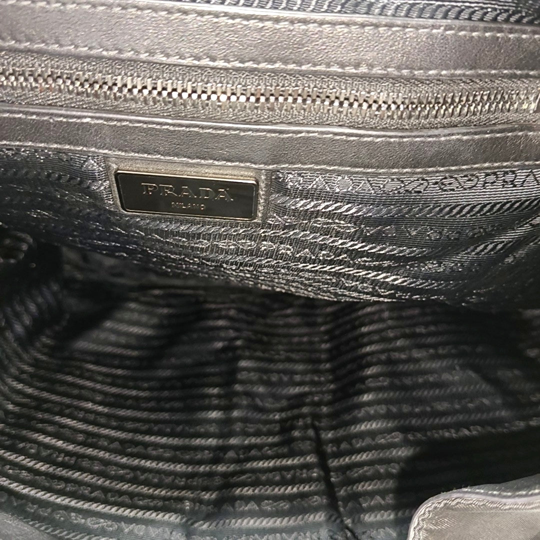 Nylon Backpack Black
