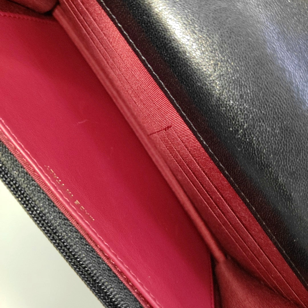 CHANEL 19 WOC Quilted Lambskin Black