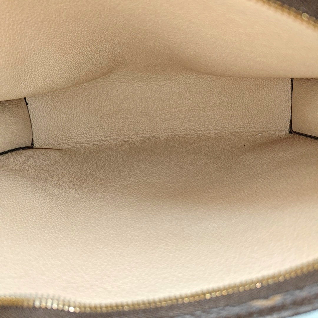 TOILET POCKET 26 Monogram Coated Canvas Brown