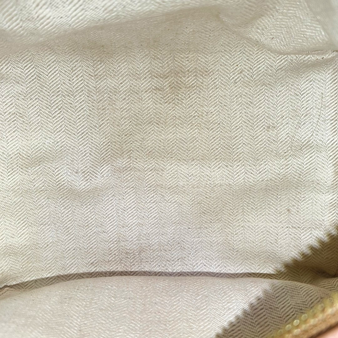 Monogram Canvas Top Handle Bag Brown