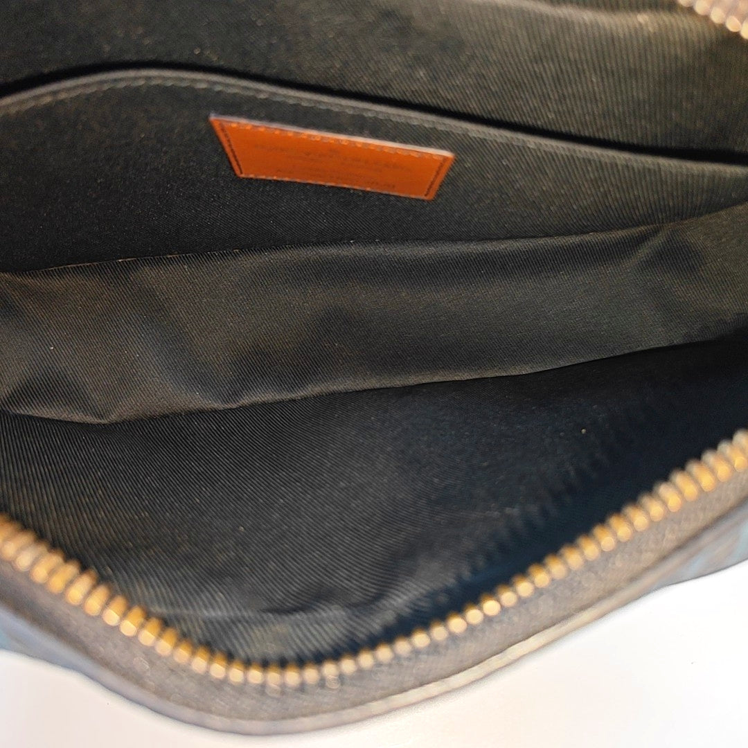 VOLGA Monogram Coated Canvas Gray