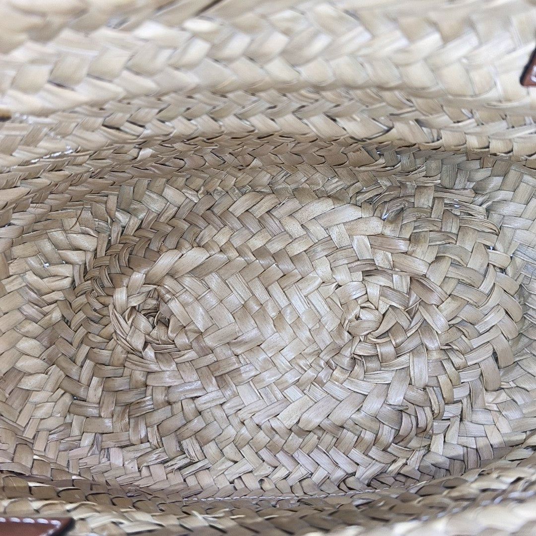 Basket Straw Beige
