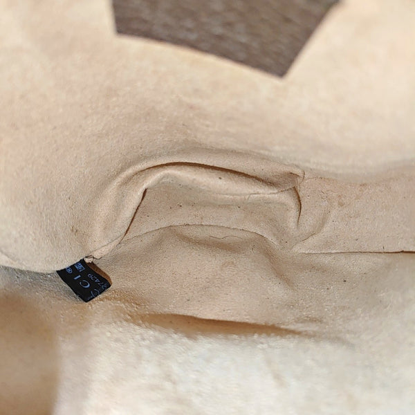 Ophidia Mini Monogram Coated Canvas Beige