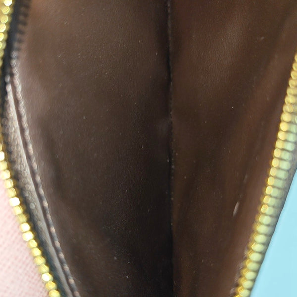 EMILIE Monogram Coated Canvas Brown