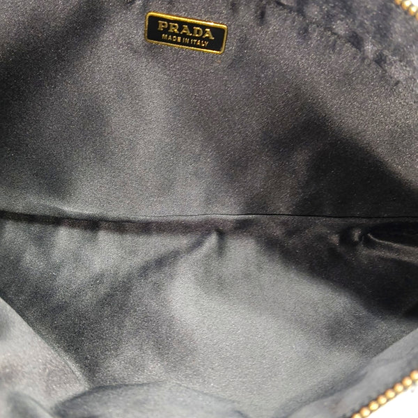 Sequins Top Handle Bag Black