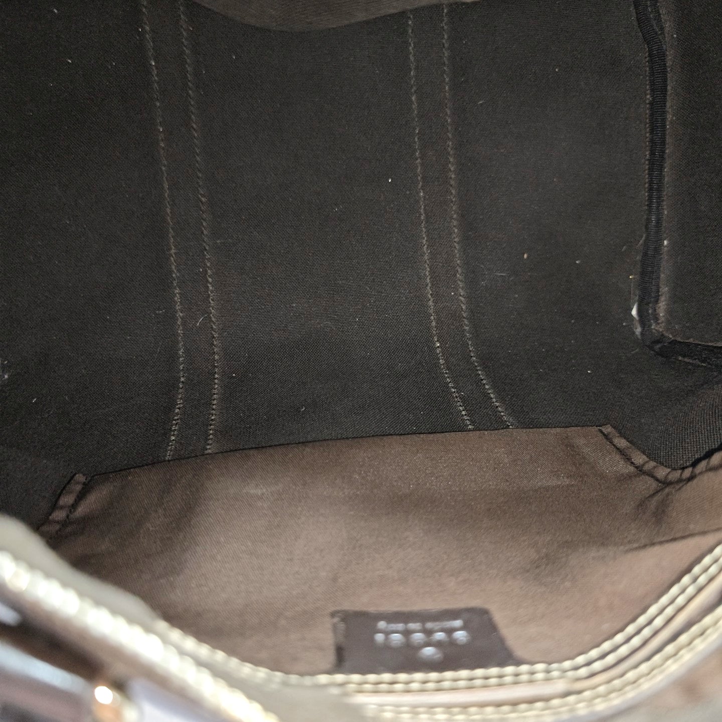 Boston Monogram Coated Canvas Brown