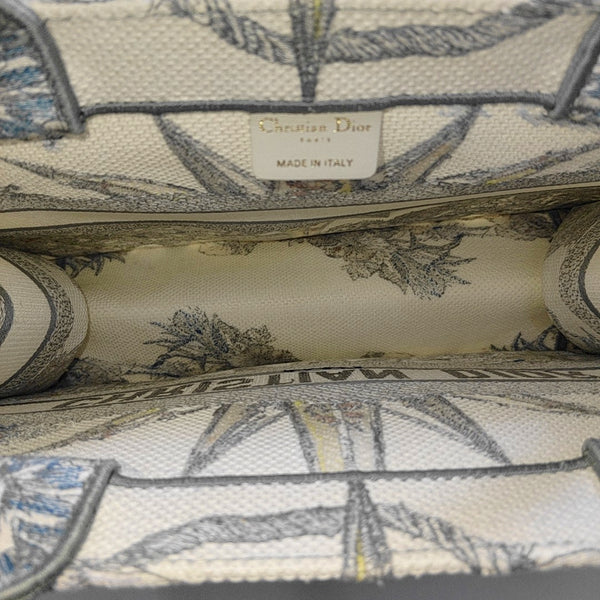 Book Tote Medium Fabric Gray