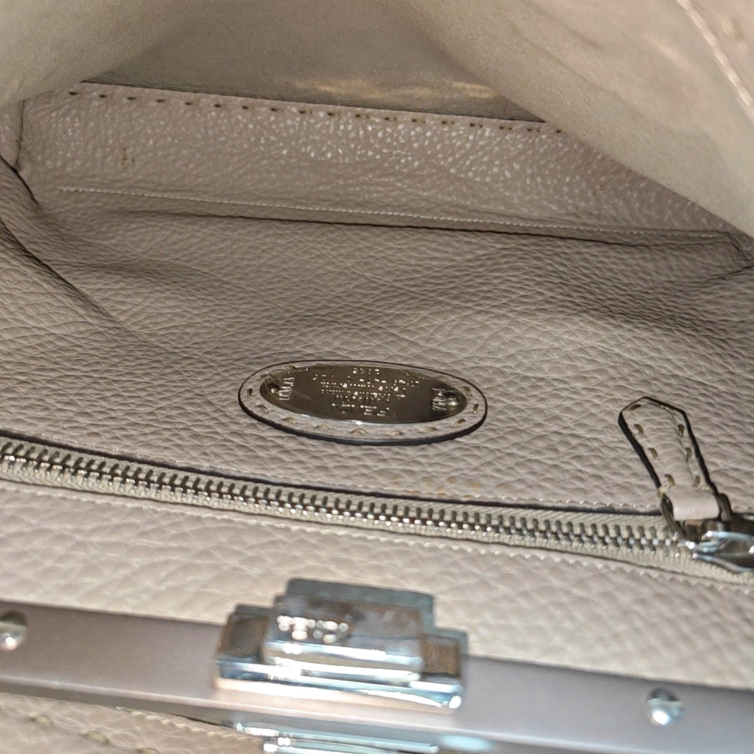 Peekaboo Medium Calfskin Gray