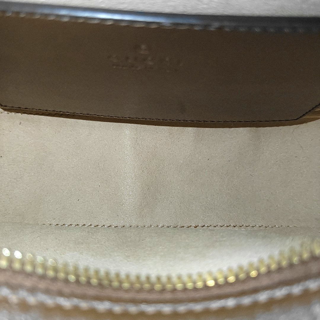 Horsebit 1955 Small Monogram Coated Canvas Beige