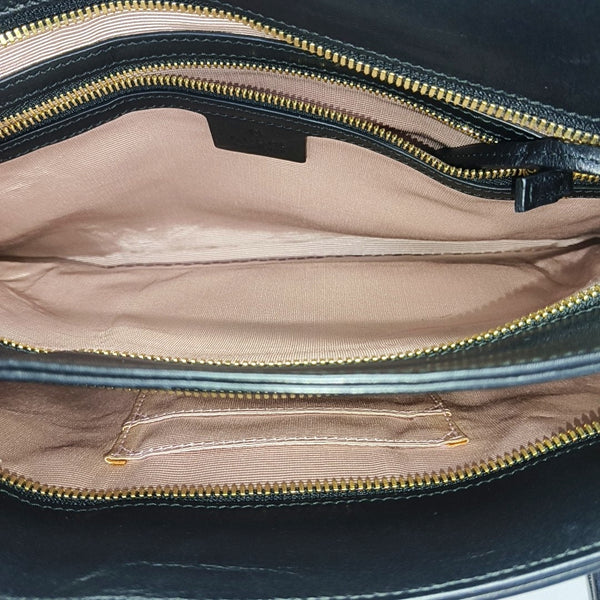 Arli Large Calfskin Black
