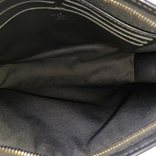 Pochette Voyag MM Monogram Coated Canvas Gray