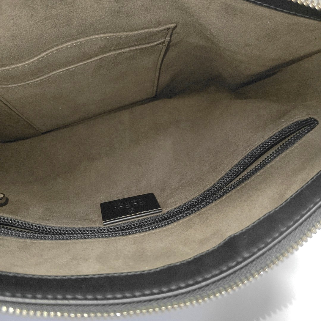 Signature Monogram Calfskin Black