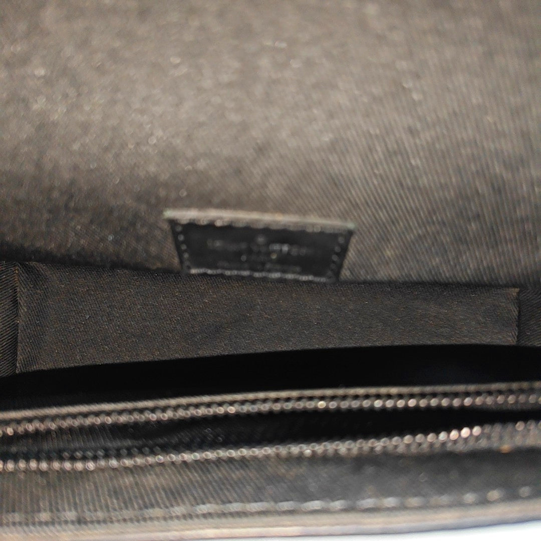STEAMER Mini Monogram Coated Canvas Black
