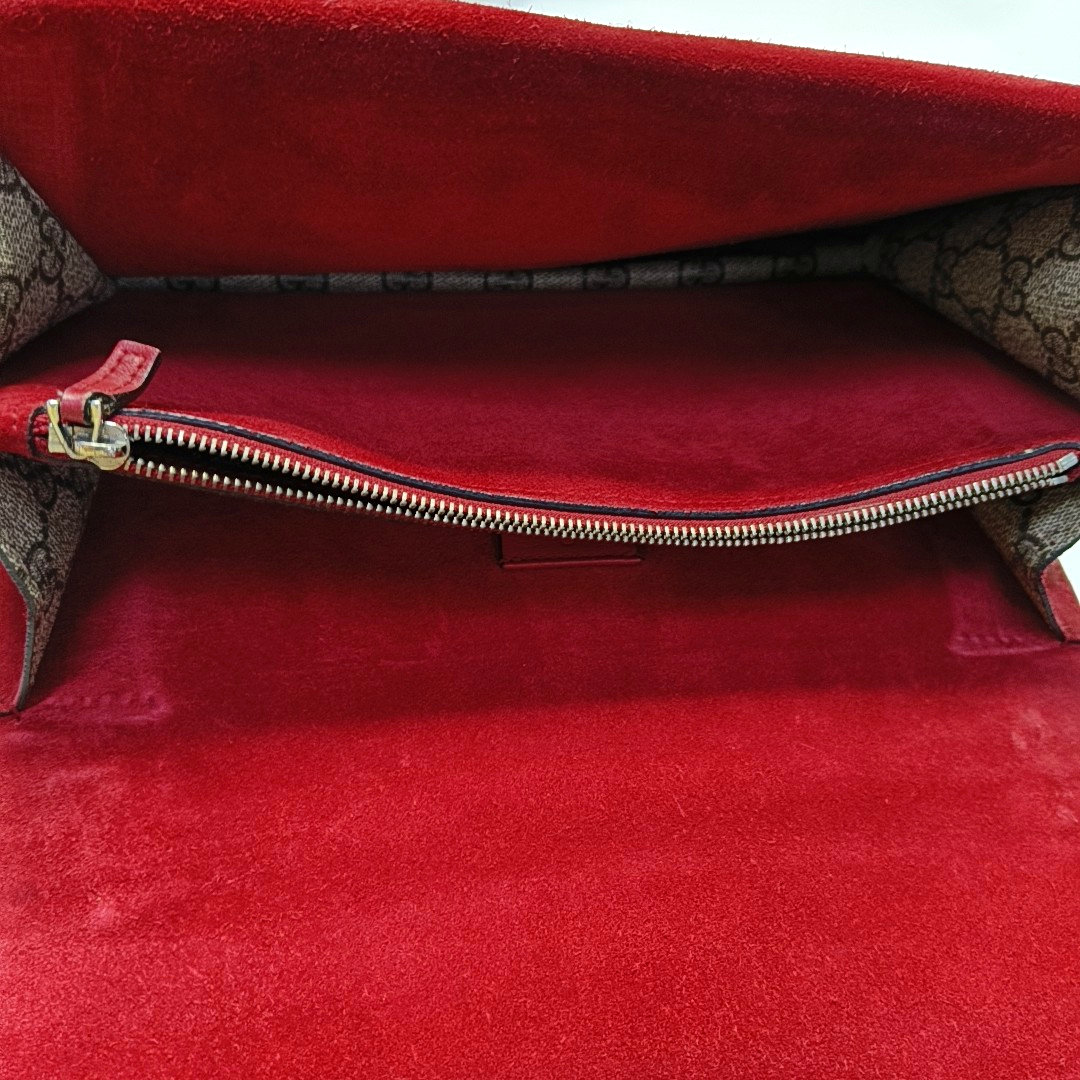 Authenticated pre-owned  Dionysus Small Monogram Coated Canvas Beige - Shoulder Bag at Looply