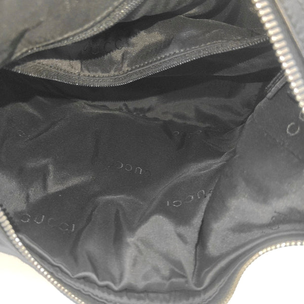 Monogram Canvas Shoulder Bag Black