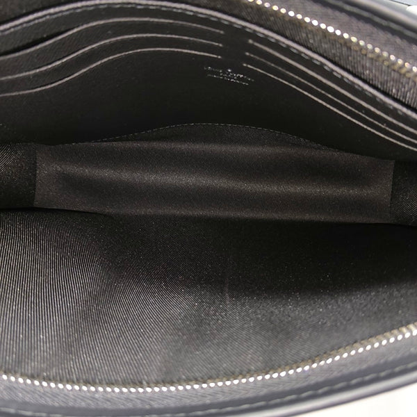 Pochette Voyag MM Damier Graphite Coated Canvas Gray