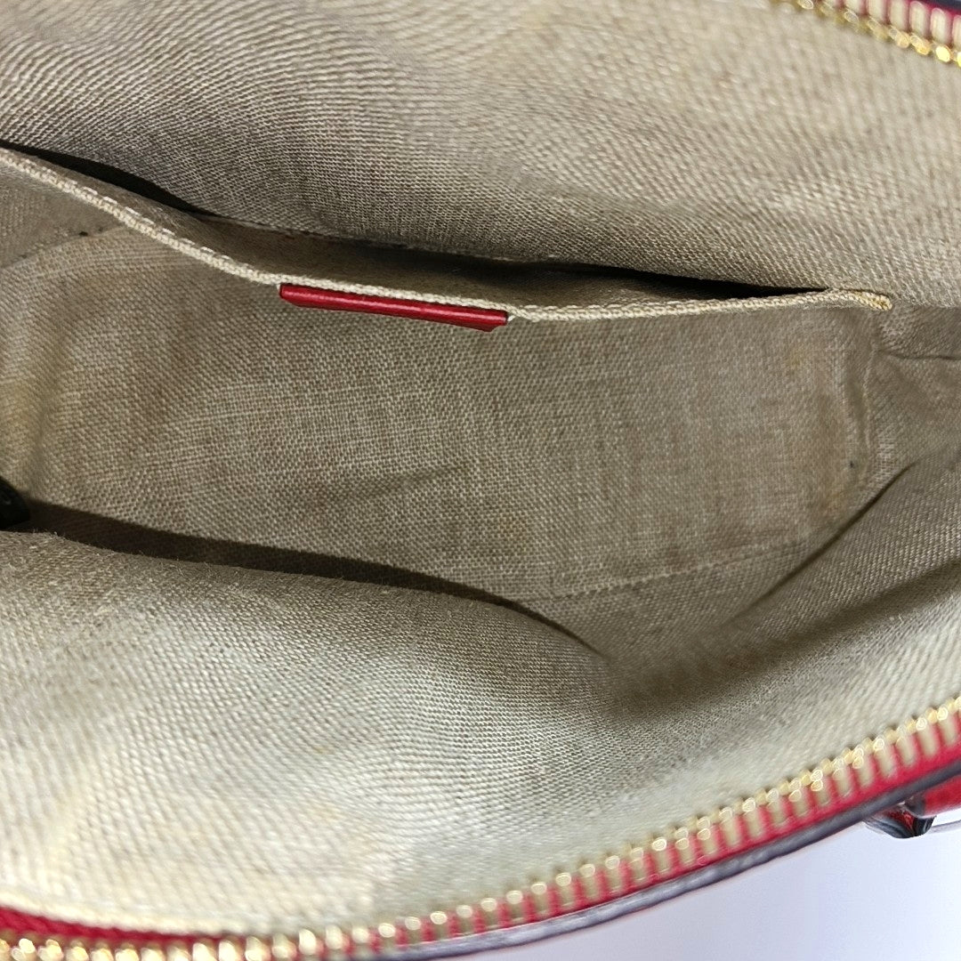 Dome Calfskin Red