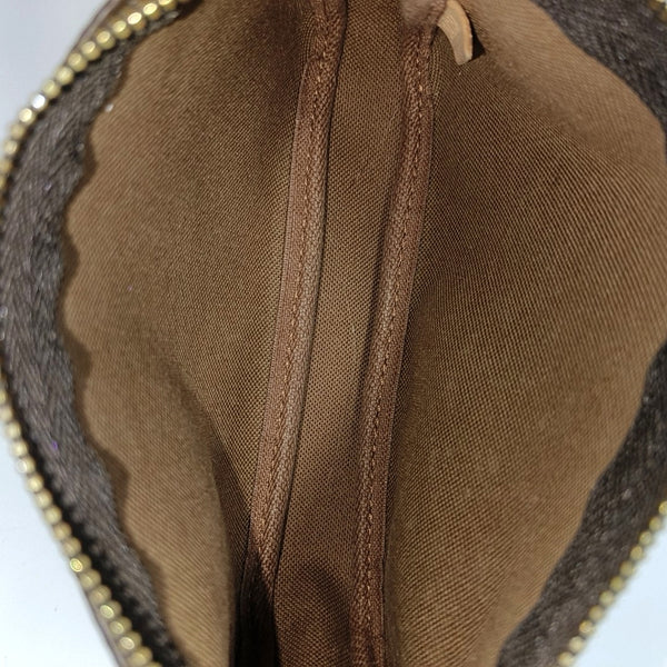 ACCESSOIRES Mini Monogram Coated Canvas Brown